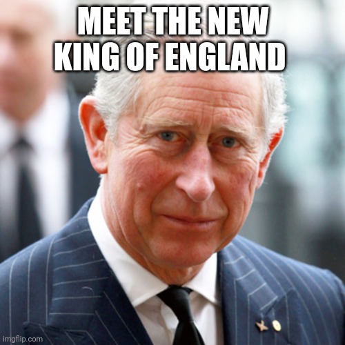 Prince Charles | MEET THE NEW KING OF ENGLAND | image tagged in prince charles | made w/ Imgflip meme maker