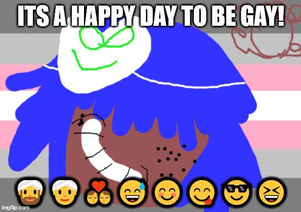 ROBERT SMITH WILL NOT DIE TOMORROW OR NEXT | ITS A HAPPY DAY TO BE GAY! 👳‍♂️👳‍♀️👨‍❤️‍💋‍👨😅😊😋😎😆 | image tagged in happy gay day | made w/ Imgflip meme maker