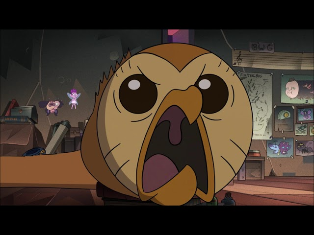Angry Hooty (The Owl House) Blank Meme Template