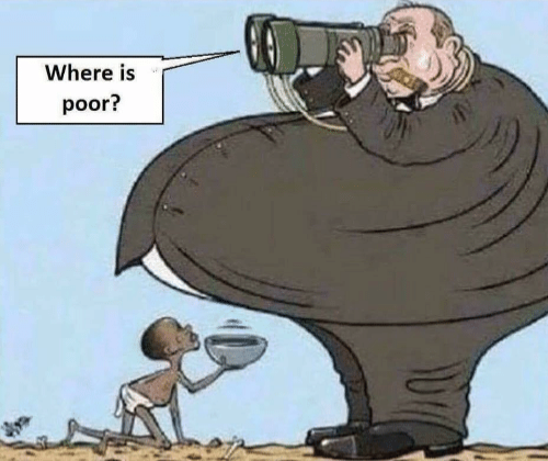 Where is poor? Blank Meme Template