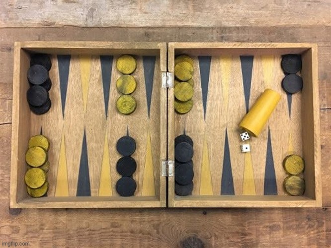 Vintage backgammon set | image tagged in vintage backgammon set,board games,historical,india | made w/ Imgflip meme maker