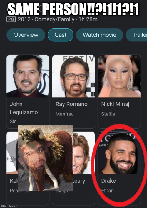 SAME PERSON!!?!1!1?!1 | made w/ Imgflip meme maker