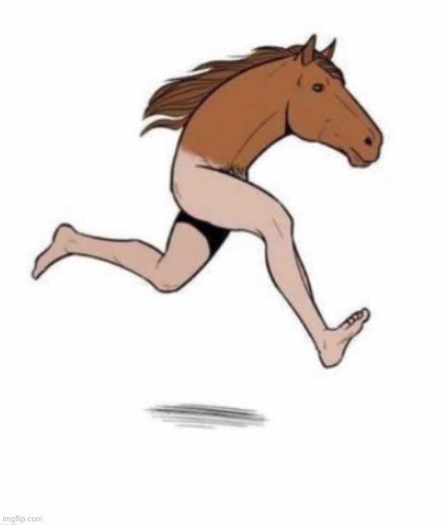 is jeff da horse man | made w/ Imgflip meme maker