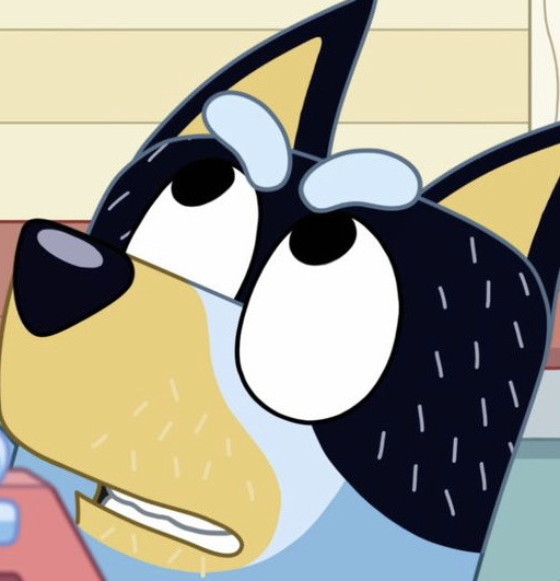 High Quality Bandit Heeler Blank Meme Template