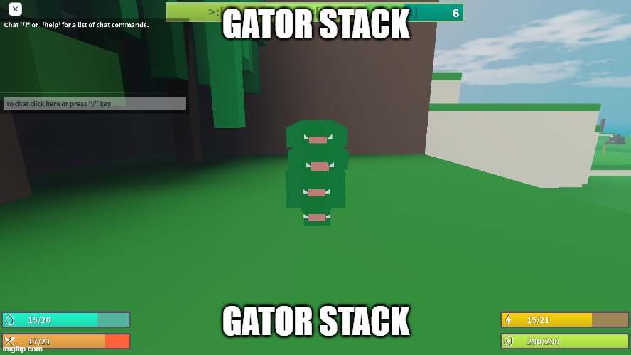 GATOR STACK; GATOR STACK | made w/ Imgflip meme maker