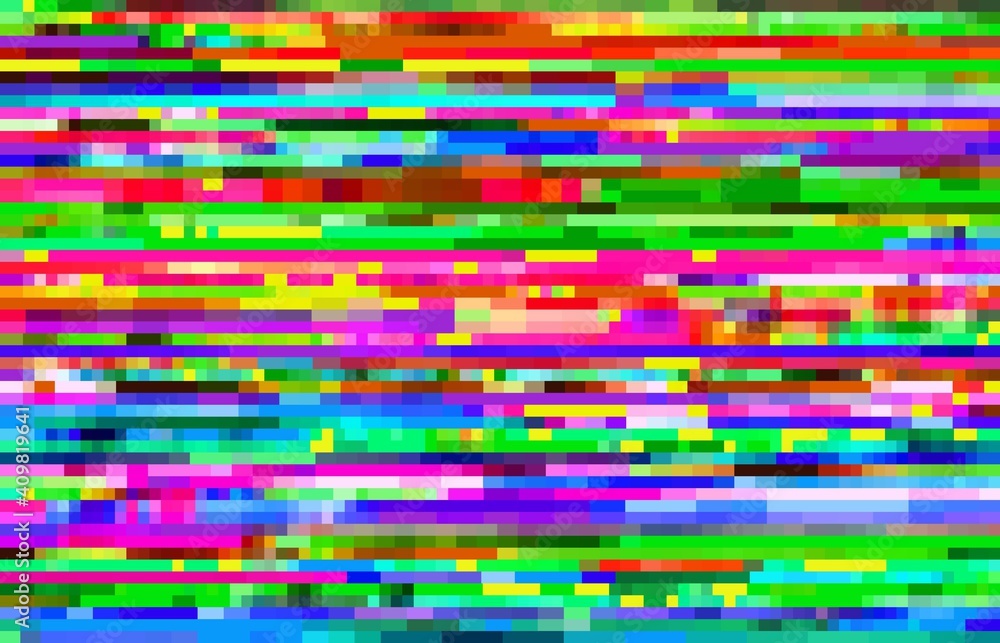 Glitch Blank Meme Template