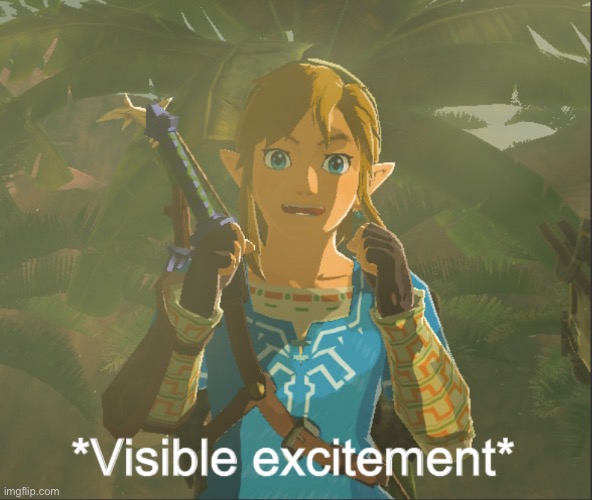 AHHHHHHHHHH | image tagged in visible excitement | made w/ Imgflip meme maker