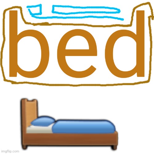 Blank Transparent Square | bed; 🛏 | image tagged in memes,blank transparent square | made w/ Imgflip meme maker