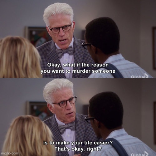 . | image tagged in michael wants to murder someone | made w/ Imgflip meme maker
