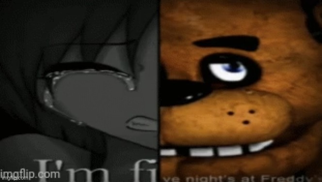 image tagged in fnaf,five nights at freddys,five nights at freddy's | made w/ Imgflip meme maker