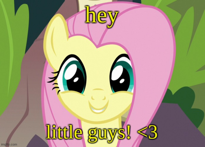 Shyabetes 2 (MLP) | hey; little guys! <3 | image tagged in shyabetes 2 mlp | made w/ Imgflip meme maker