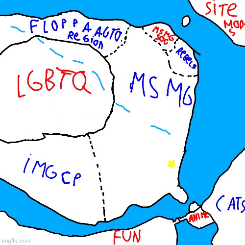 The MSMG map and it's neighbours | made w/ Imgflip meme maker