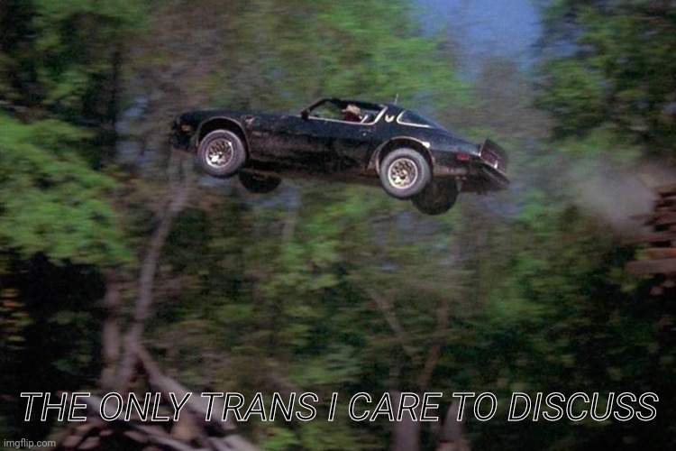 THE ONLY TRANS I CARE TO DISCUSS | made w/ Imgflip meme maker