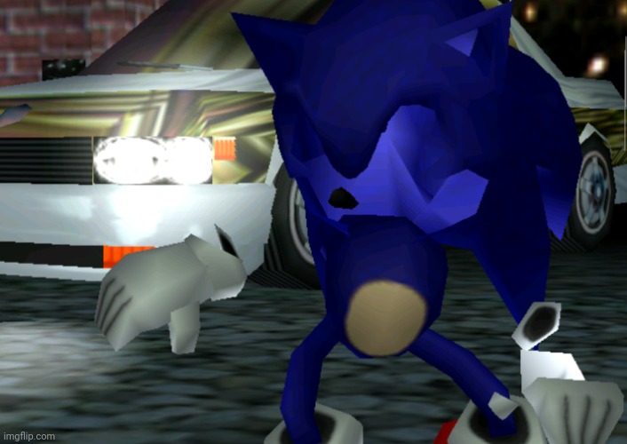 Sonic Adventure Dreamcast Glitch | image tagged in sonic adventure dreamcast glitch | made w/ Imgflip meme maker