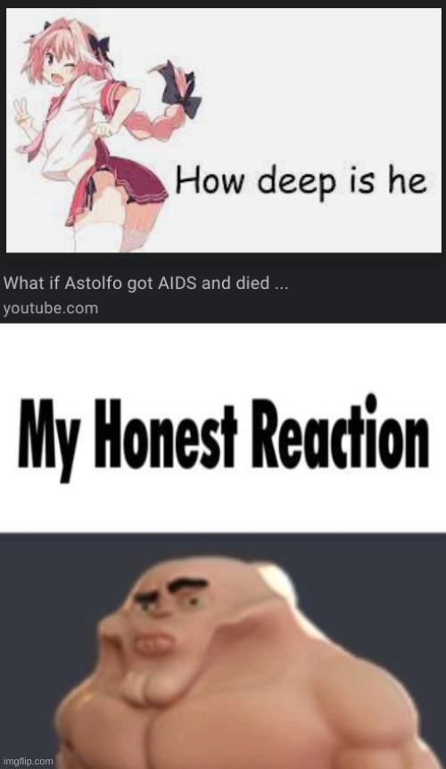 image tagged in my honest reaction | made w/ Imgflip meme maker