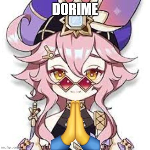 Dori-me (Genshin Impact) | DORIME | image tagged in dorime,pray,genshin impact,dori,praying,prayer | made w/ Imgflip meme maker