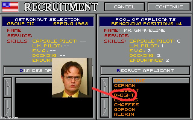 The real crime is that he's recruiting Group 3 in friggin 1968 | made w/ Imgflip meme maker