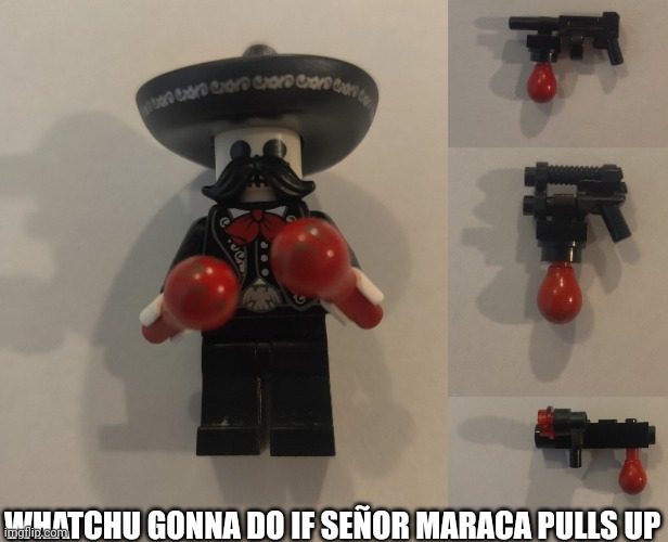 WHATCHU GONNA DO IF SEÑOR MARACA PULLS UP | made w/ Imgflip meme maker