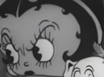 High Quality BETTY BOOP DEATH STARE Blank Meme Template