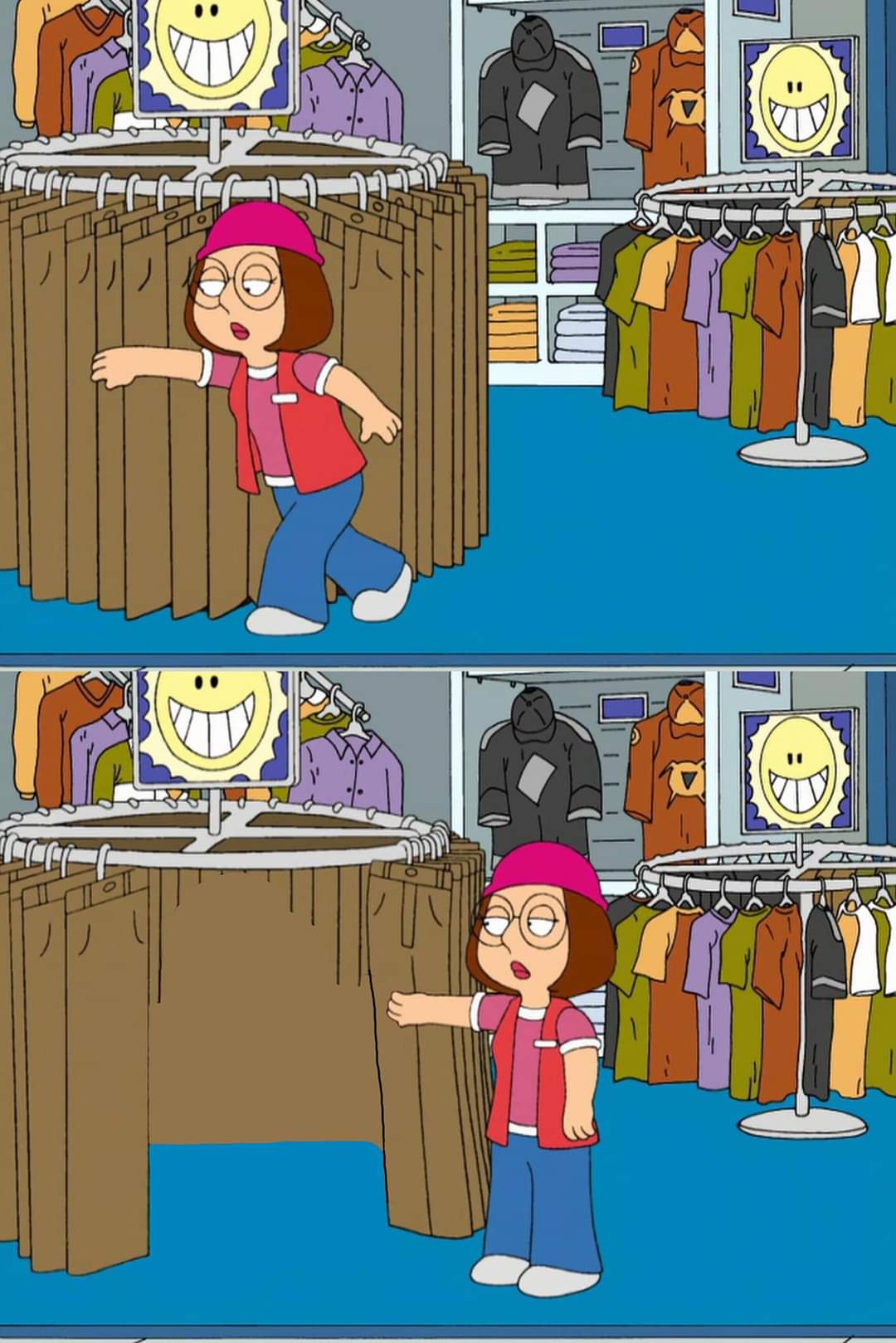 Pant rack meg Blank Meme Template