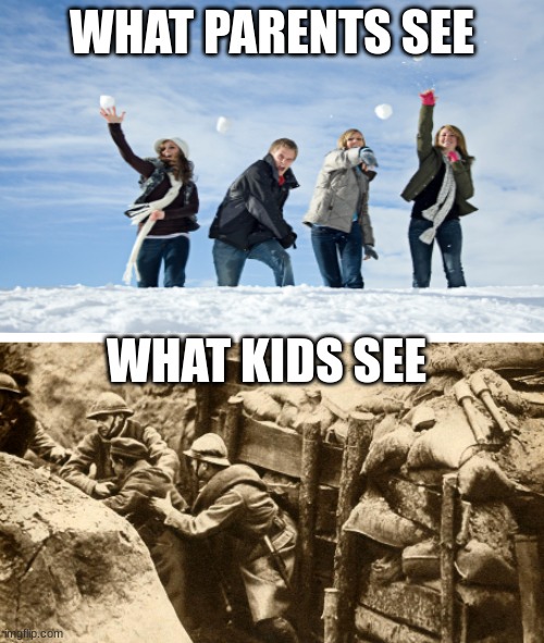 Our world v Parents world | WHAT PARENTS SEE; WHAT KIDS SEE | image tagged in funny | made w/ Imgflip meme maker