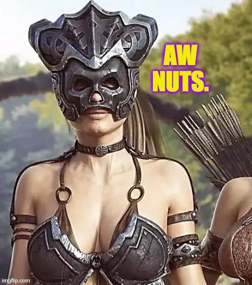 AW NUTS. | made w/ Imgflip meme maker