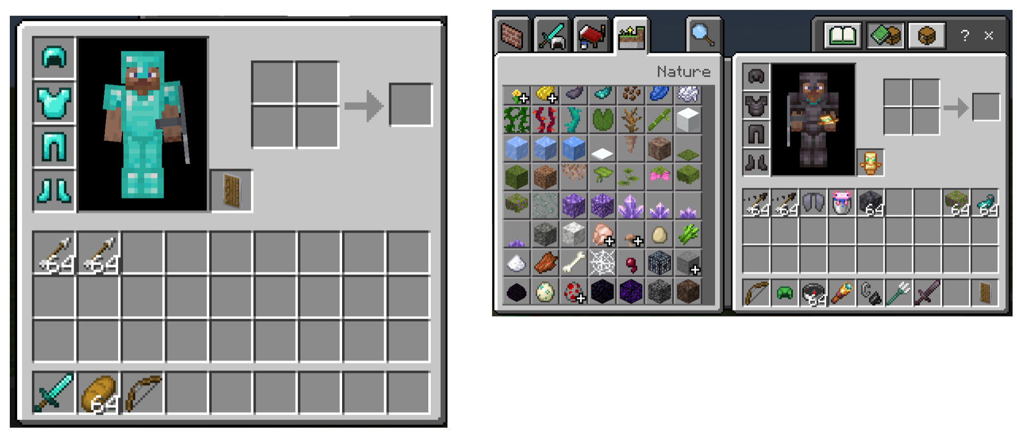 High Quality Minecraft how its changed Blank Meme Template