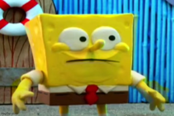 spongebob with clay | image tagged in spongebob with clay | made w/ Imgflip meme maker