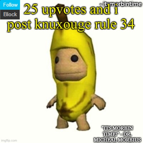 oh god | 25 upvotes and i post knuxouge rule 34 | made w/ Imgflip meme maker