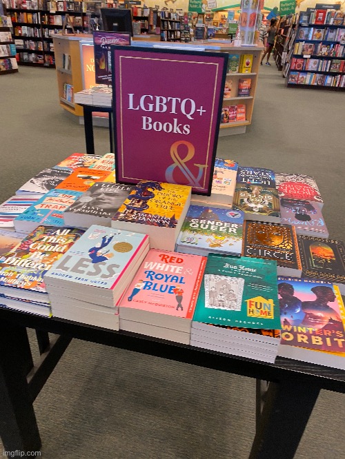 I love barnes and nobles | image tagged in gay,lgbtq | made w/ Imgflip meme maker