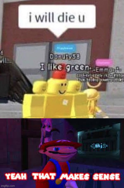 the computer bricked | image tagged in yeah that makes sense,roblox,memes,noob | made w/ Imgflip meme maker