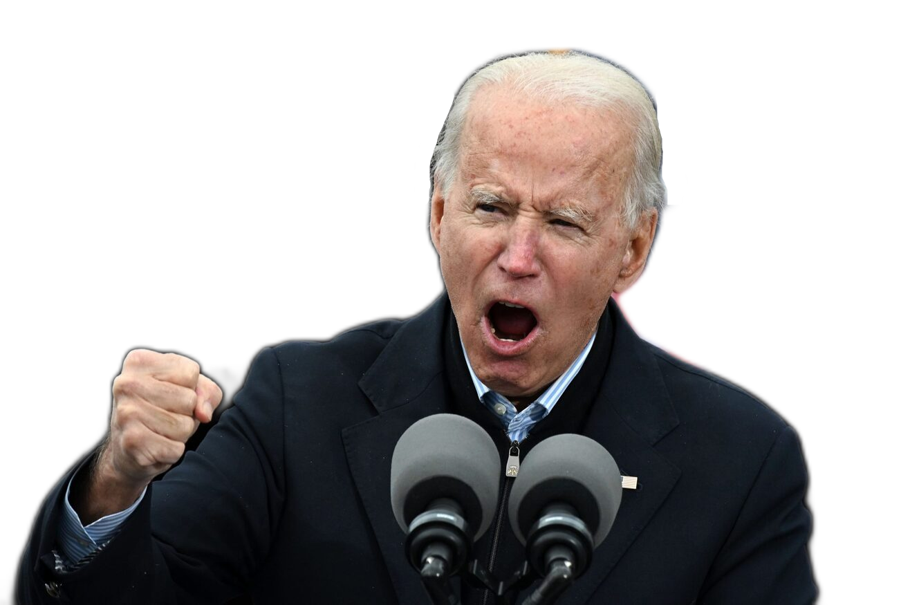 High Quality Joe Biden fist Blank Meme Template
