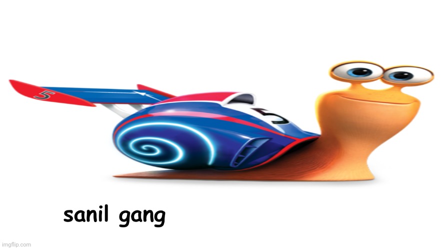 sanil gang | image tagged in snail,gang | made w/ Imgflip meme maker