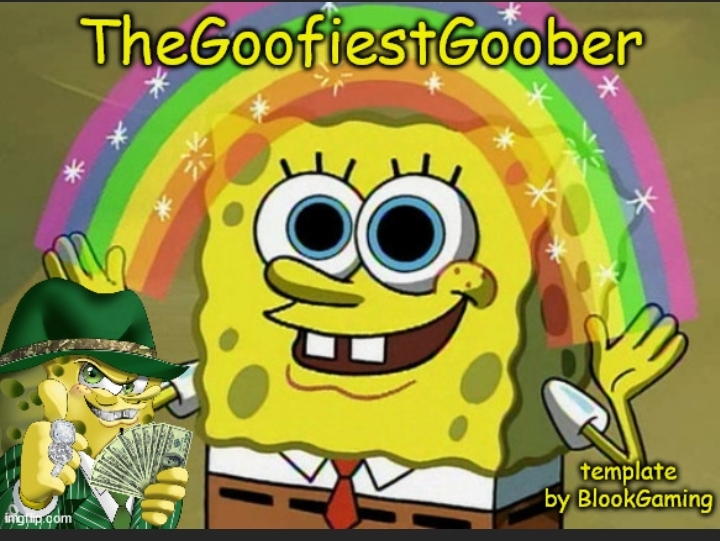 TheGoofiestGoober Announcement Template V3 Blank Meme Template