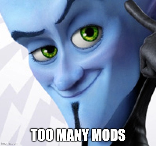 Too many bitches | TOO MANY MODS | image tagged in too many bitches | made w/ Imgflip meme maker