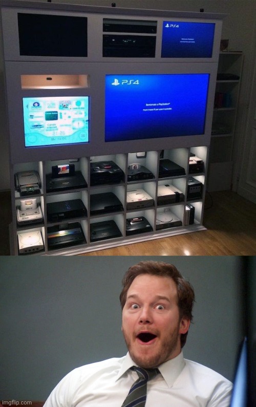 THAT LOOKS AMAZING! | image tagged in oooohhhh,playstation,video games,nintendo,sega,ps4 | made w/ Imgflip meme maker