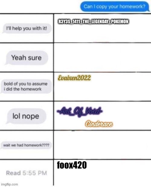 foox420 | made w/ Imgflip meme maker