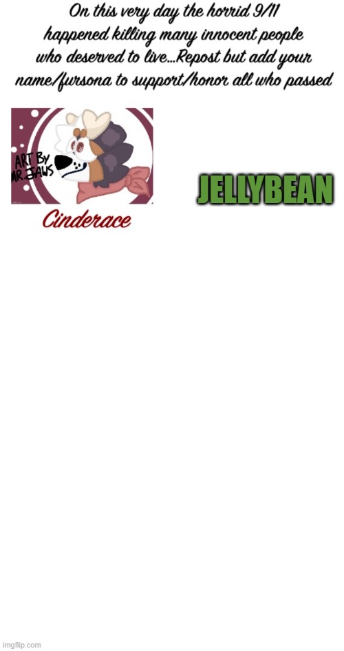 :/ | JELLYBEAN | image tagged in blank white template | made w/ Imgflip meme maker