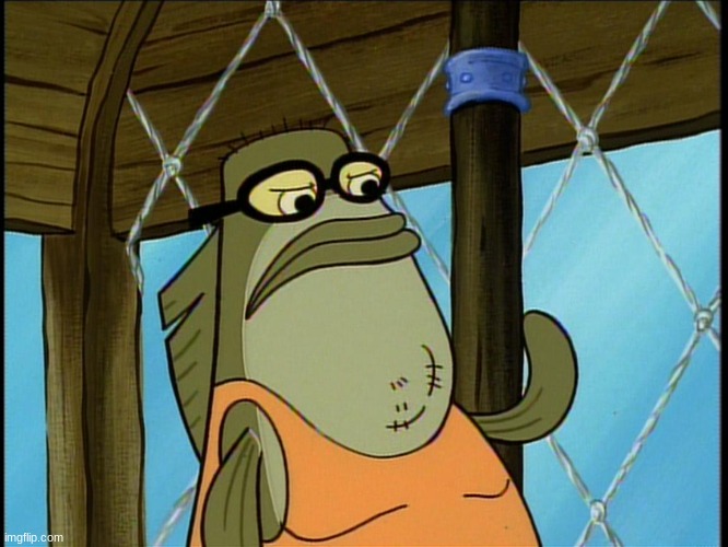 Ock | image tagged in fish | made w/ Imgflip meme maker