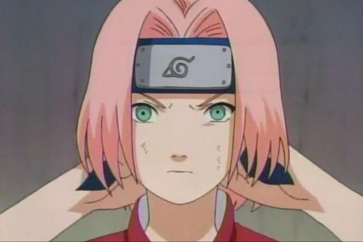 High Quality Serious Sakura Blank Meme Template