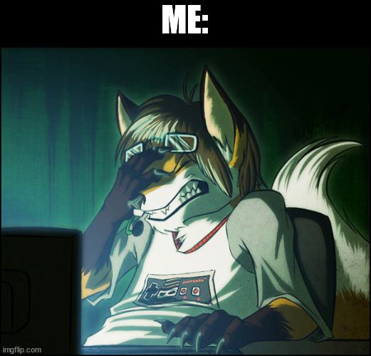 Furry facepalm | ME: | image tagged in furry facepalm | made w/ Imgflip meme maker