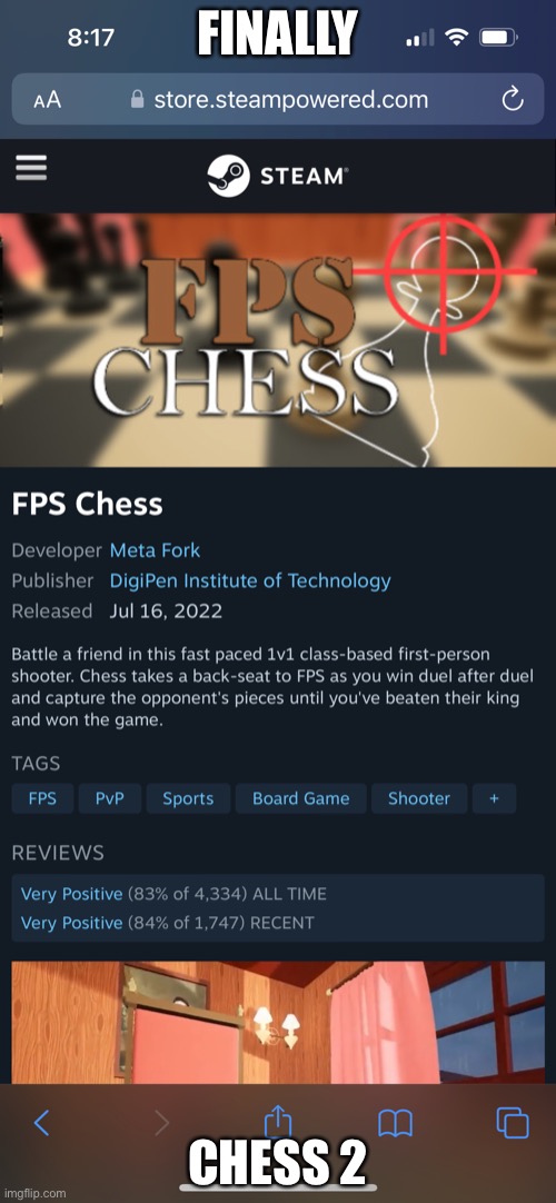 FINALLY; CHESS 2 | made w/ Imgflip meme maker