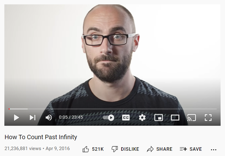 How to Count Past Infinity Blank Meme Template