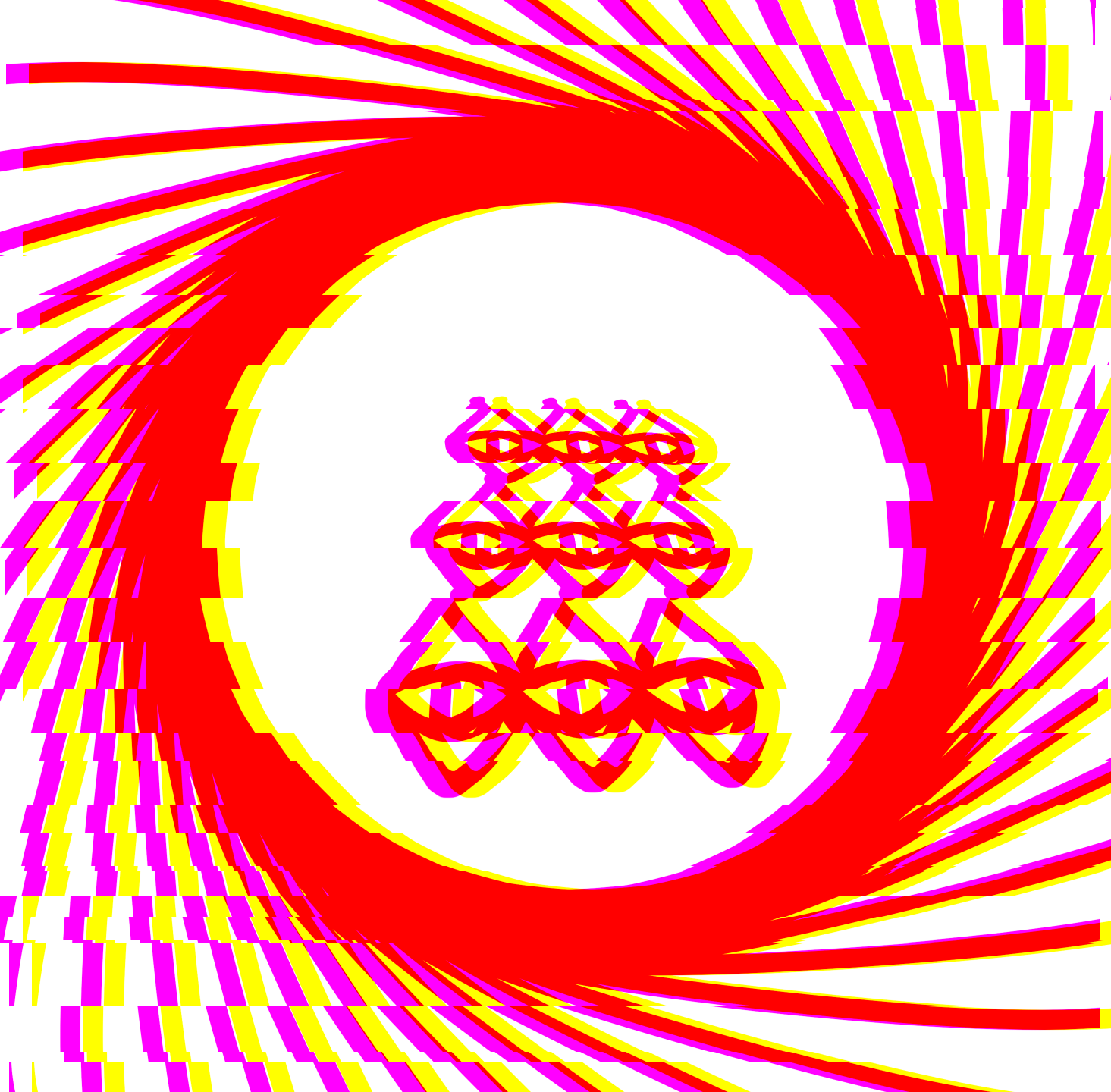 High Quality Fractal Blank Meme Template