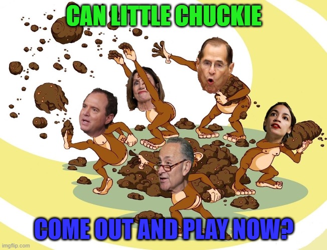 CAN LITTLE CHUCKIE COME OUT AND PLAY NOW | CAN LITTLE CHUCKIE; COME OUT AND PLAY NOW? | image tagged in flinging poop | made w/ Imgflip meme maker