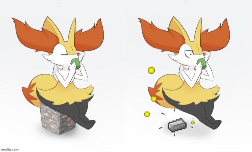 posted this in msmg but im posting it here too (I dont know the og artist) | image tagged in braixen | made w/ Imgflip meme maker