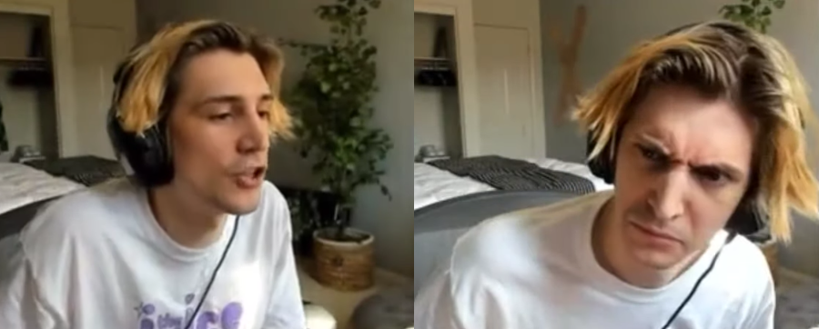 High Quality xQc «Le musée ne reviendra pas» Blank Meme Template