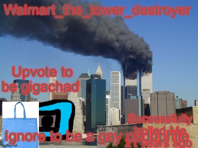 Upvote to be gigachad; Ignore to be a gay pedophile | image tagged in 911 temp,memes,funny,not really,gifs,not really a gif | made w/ Imgflip meme maker