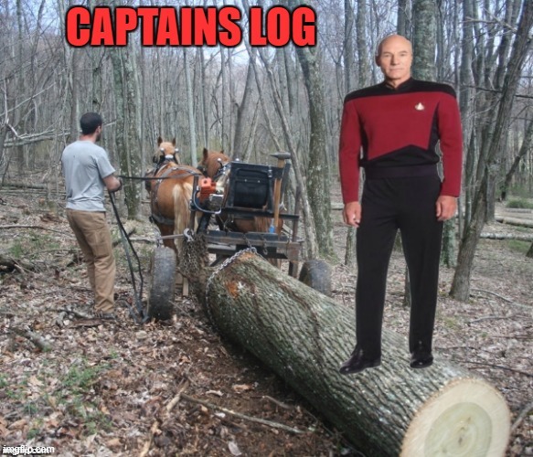 captains log | image tagged in kewlew | made w/ Imgflip meme maker