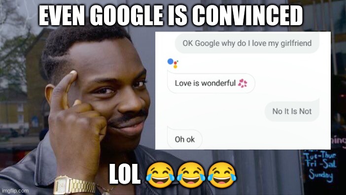 What have i done | EVEN GOOGLE IS CONVINCED; LOL 😂😂😂 | made w/ Imgflip meme maker